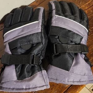 POSI-THERM Black and Gray Winter Gloves Waterproof Insulated Mens Large